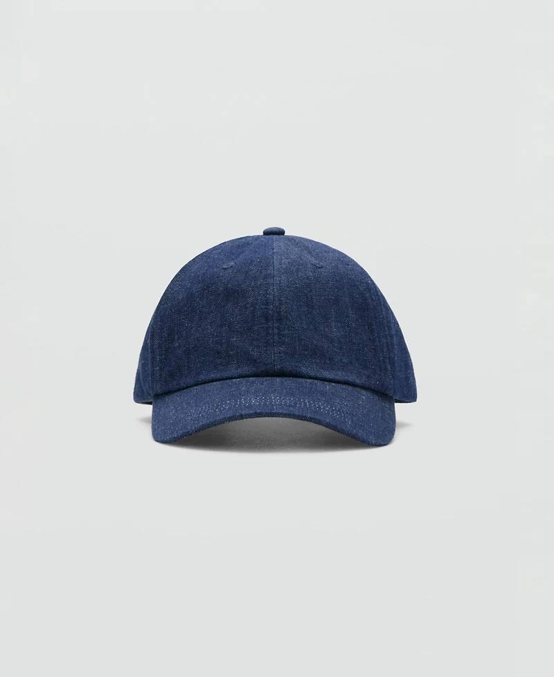 Mango Men's Cotton Denim Cap