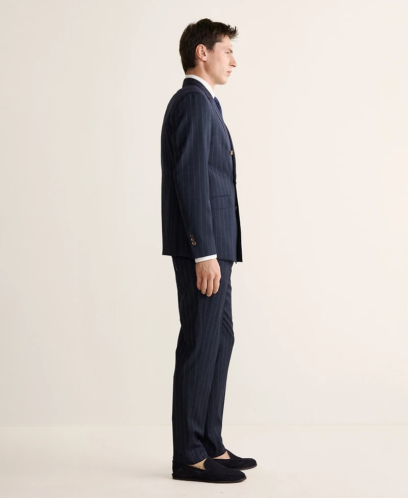 Mango Men's Wool Venice Striped Suit Pants