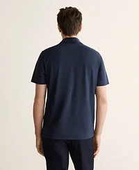 Mango Men's Cotton Slim-Fit Polo Shirt