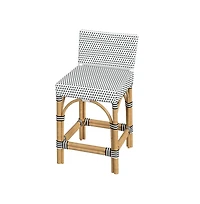 Butler Specialty Serienna Rectangular Rattan Low Back 24.5" Counter Stool