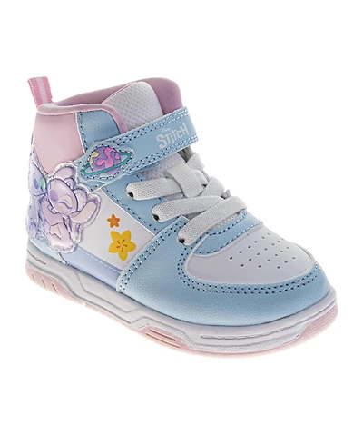 Disney Little Girls Lilo and Stitch High Top Sneakers