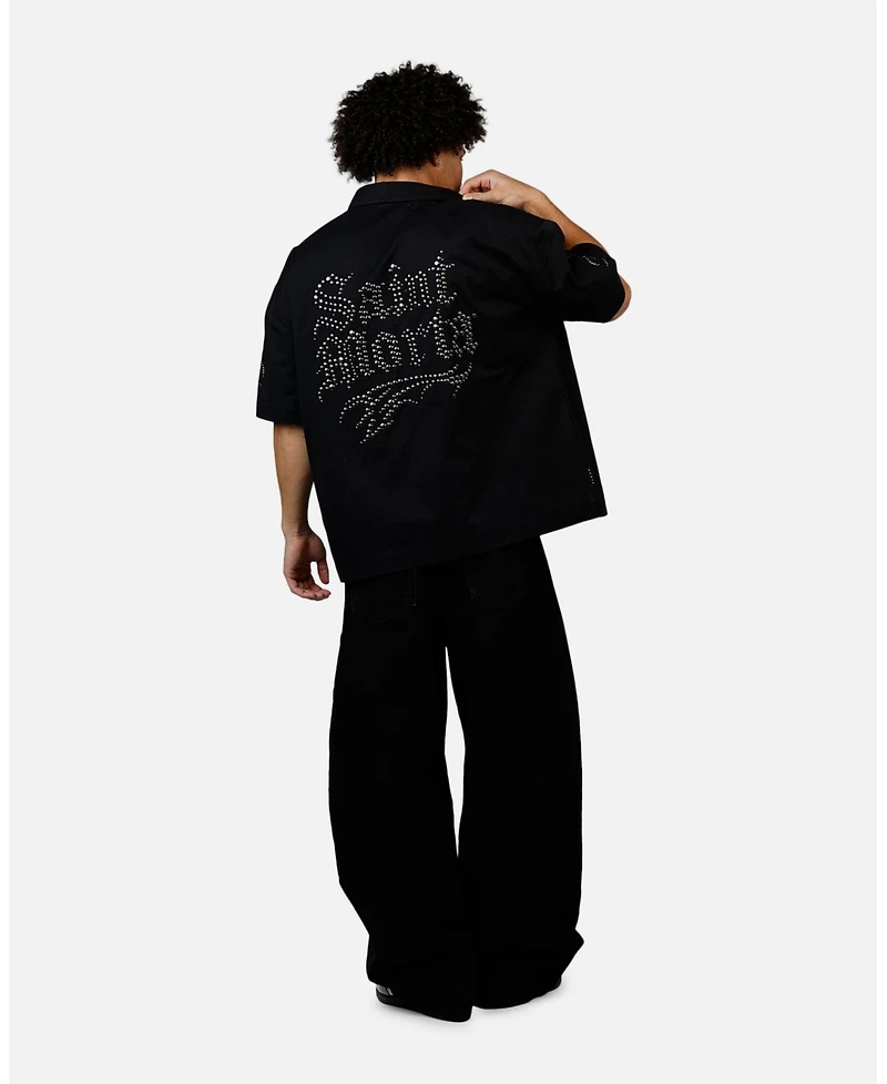 Saint Morta Men's Sanctified Button Up Shirt