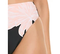 Sanctuary Women's Woodland Flora High-Leg Swim Bottoms