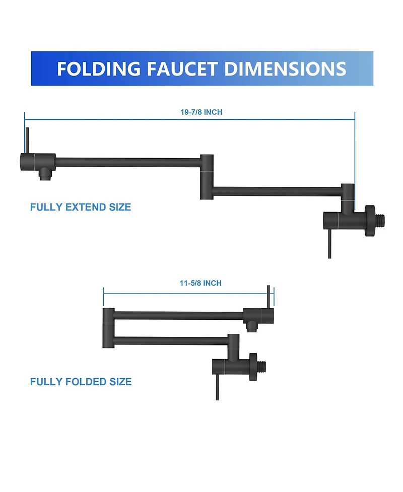 Phying Pot Filler Faucet