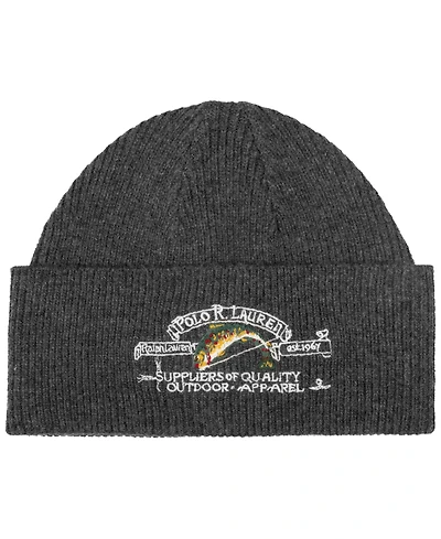 Polo Ralph Lauren Men's Sportsman Cuffed Knit Beanie Hat