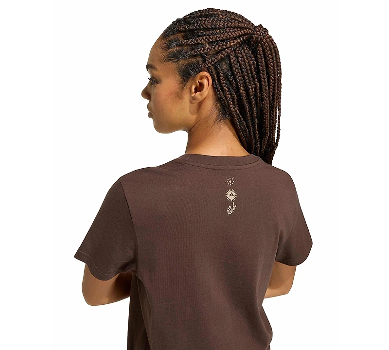 adidas Women's Loose Graphic Cotton T-Shirt