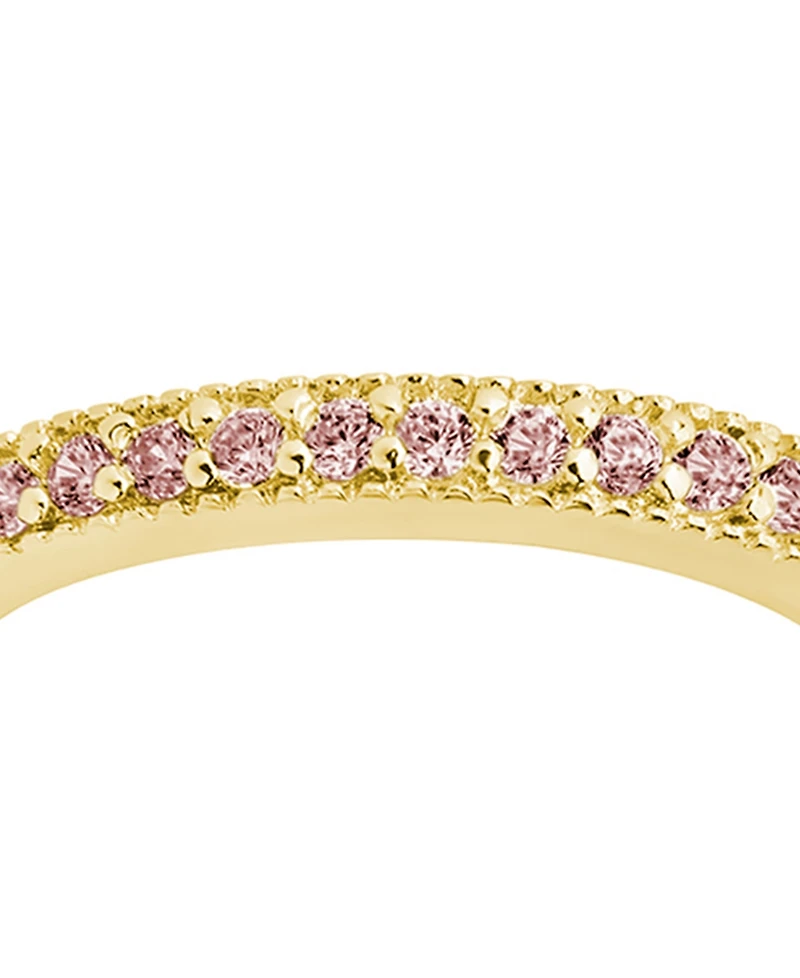 Sterling Forever 2.5mm Thin Cubic Zirconia Band Ring