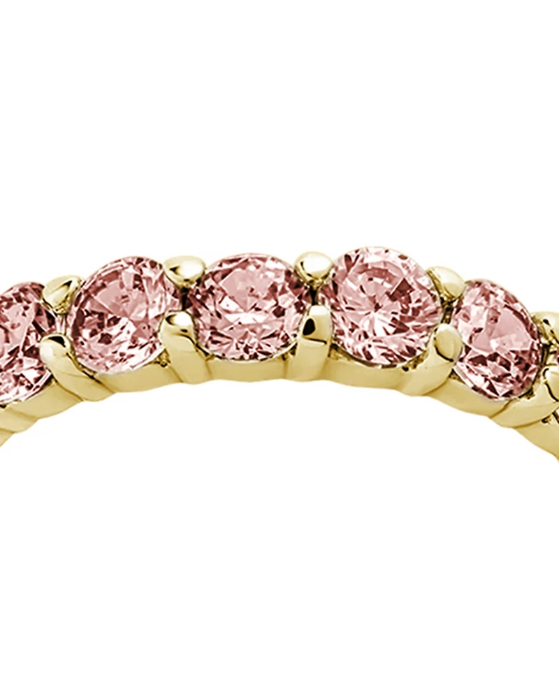 Sterling Forever Gracie Cubic Zirconia Eternity Ring