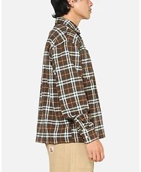 Carre Men's Workwear Long Sleeve Button Up Shirt