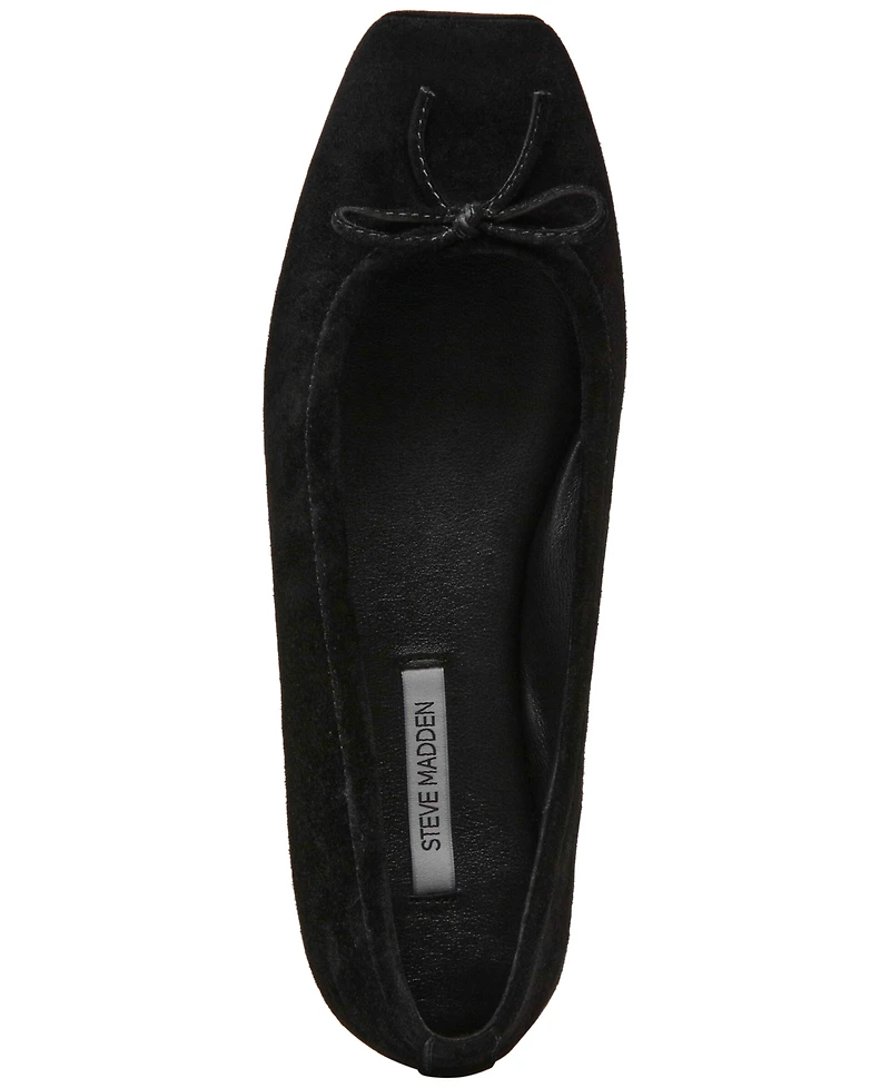 Steve Madden Women's Eleve Square Toe Ballet Flats