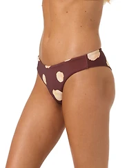 O'Neill Juniors' Camila Shells Comber Mid-Rise Swim Bottoms