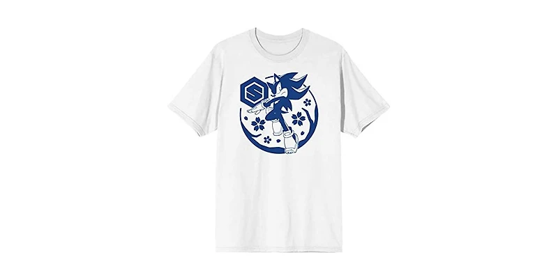 Sonic the Hedgehog Men's Modern Character White Graphic Tee - S