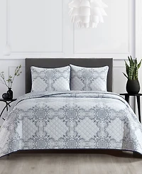 Stratford Park Mara Damask 3-Piece Quilt Set