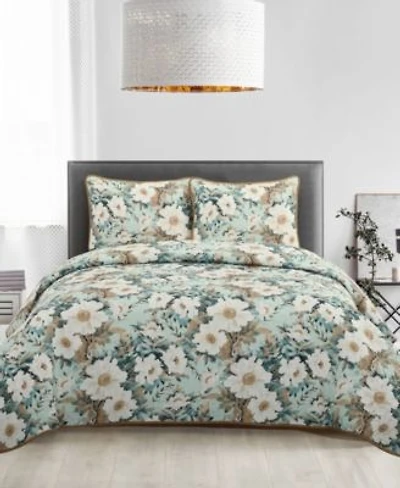 Stratford Park Rosa Floral 3 Piece Quilt Sets