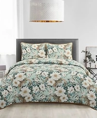 Stratford Park Rosa Floral 3 Piece Quilt Sets