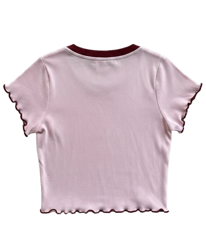 With Jules Girls' 7-16 Mirror Graphic Crewneck Short-Sleeve T-Shirt