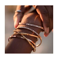 Mantra Remember Who You Are And Straighten Your Crown Bracelet - Inside