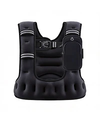 Aofar Weighted Vest U-Shaped Running Workout Arm Pocket Mesh Pouch Sgs