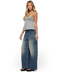 Edikted Women's Sabira Low Rise Baggy Jeans