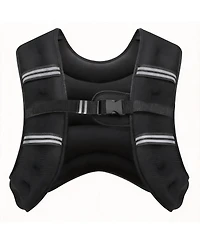 Aofar Weighted Vest Adjustable Straps Reflective Strength Training