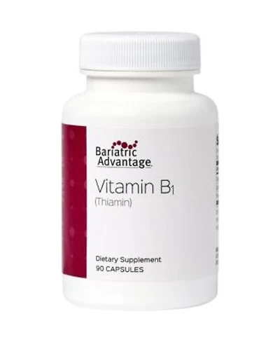 Bariatric Advantage Vitamin B1 Thiamin 100 Mg Thiamin Mononitrate Easy Digest Designed For Bariatric Patients Supports Energy 90 Count