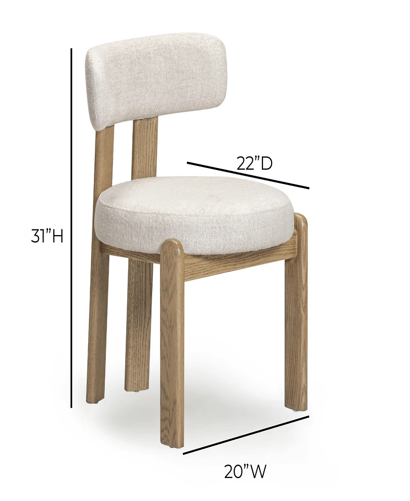Tov Furniture Odessa 31" Fabric Performance Dining Chair