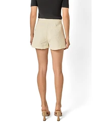 English Factory Women's Textured Shorts