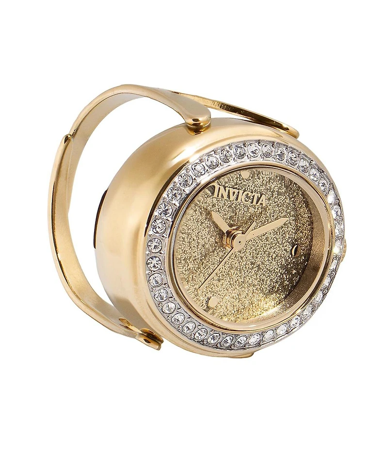 Invicta Women's Mini Quartz Dial Ring Watch