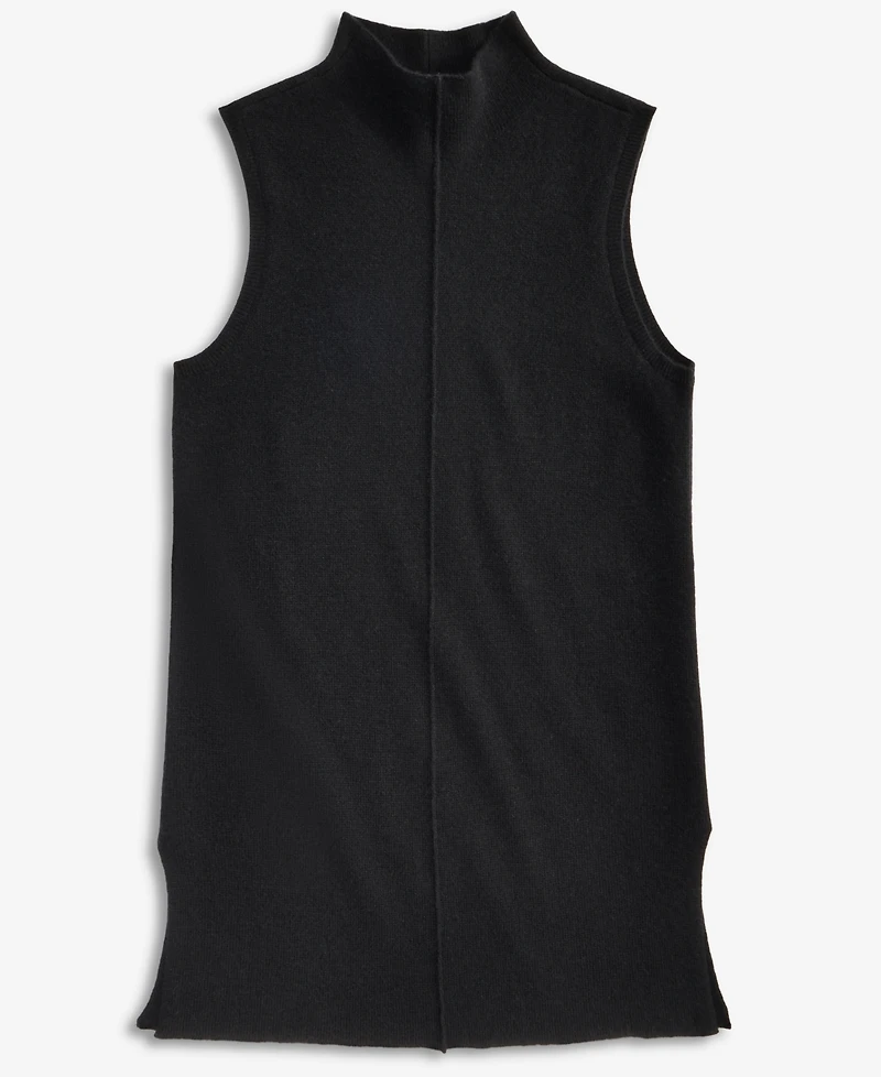 Charter Club Women's 100% Cashmere Funnel-Neck Sleeveless Sweater, Macy's Exclusive