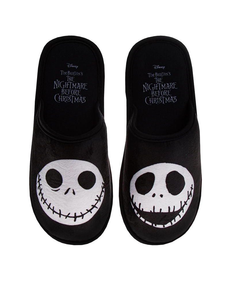 Disney Women's The Nightmare Before Christmas Slippers Soft, Cozy, and Fun SlipOns