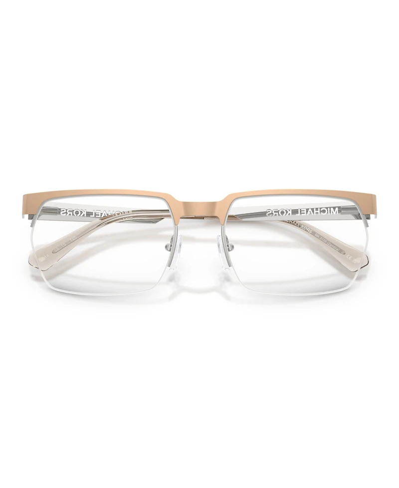 Michael Kors Men's Rectangle Eyeglasses, MK3106