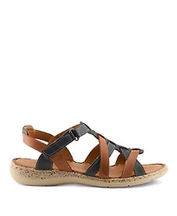Spring Step Women's Nyxelle Gladiator Sandal with Leather Upper