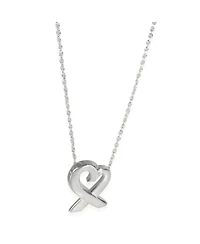 Pre-Owned Tiffany & Co Sterling Silver Paloma Picasso Loving Heart Pendant