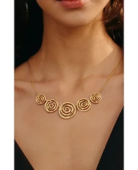 Retro Chic Eternal Spiral Small Necklace