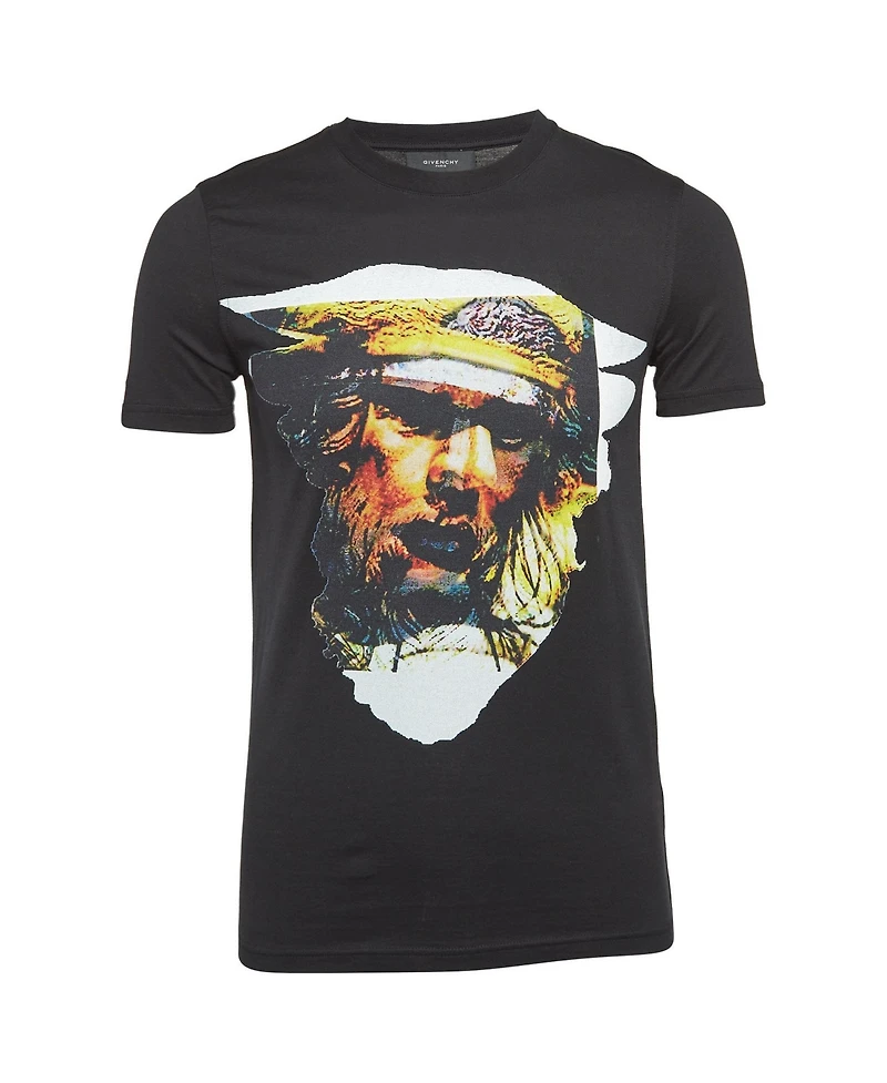 Pre-Owned Givenchy Men's Printed Cotton Crew Neck T-Shirt