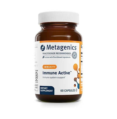 Metagenics Immune Active Quercetin, Nac, Zinc, Egcg and Vitamin C Supports Immune Health, Antioxidant Defense and Glutathione Production 30 Servings