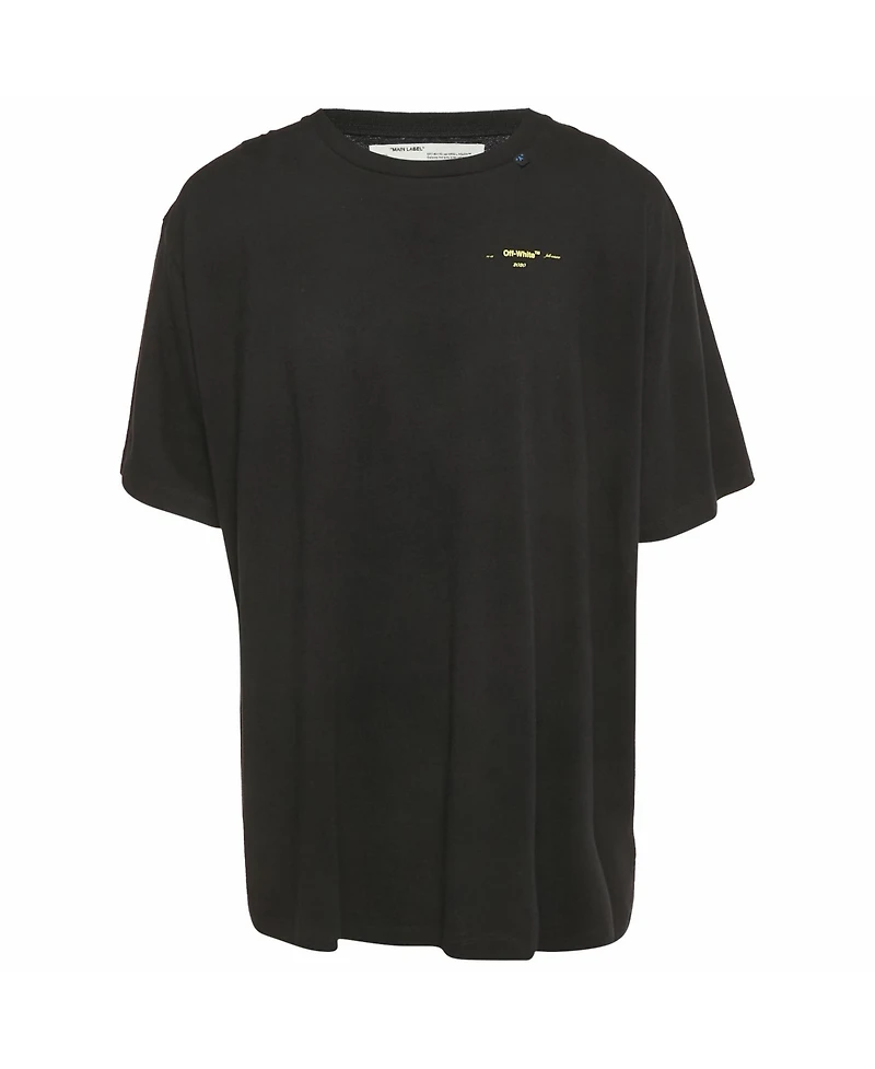 Pre-Owned Off-White Men's Acrylic Arrow Print Cotton T-Shirt