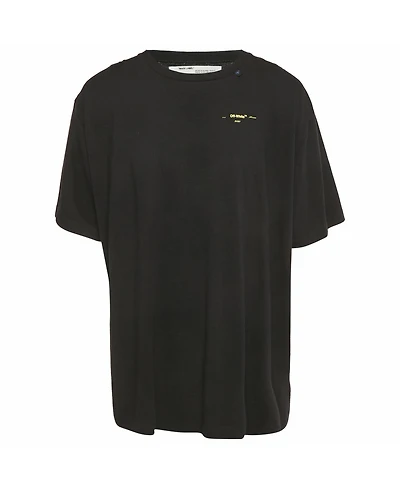 Pre-Owned Off-White Men's Acrylic Arrow Print Cotton T-Shirt