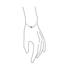 Bling Jewelry Dainty Heart Medical Identification Blank Id Bracelet .925 Sterling Silver Small Wrist