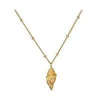 Satya Jewelry Resilient Spirit Opal Conch Shell Necklace