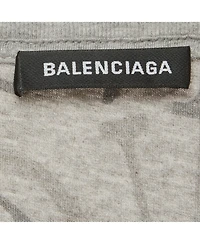 Pre-Owned Balenciaga Men's Logo Print Jersey T-Shirt