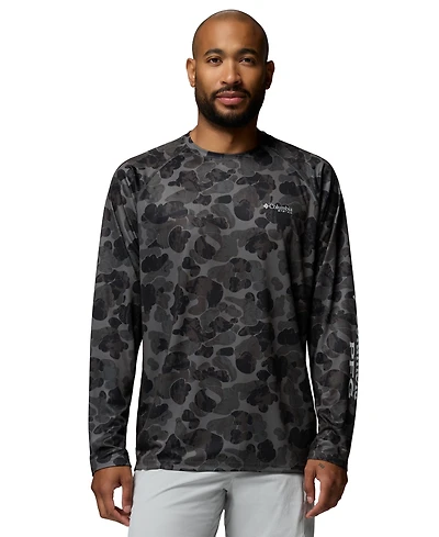 Columbia Men's Super Terminal Tackle Frigate Frenzy Long-Sleeve T-Shirt