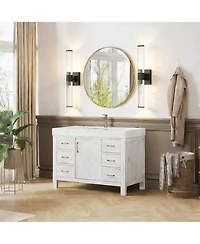 Midola 2 Sets Bathroom Light, Modern Wall Lights Light Fixture (Led), Bathroom Over Mirror Wall Lights for Kitchen Dining Room Bedroom Hallway