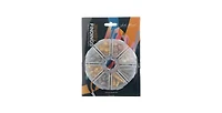 John Bead 8-Slot Bead Caps Jewelry Findings Kit Assortment, 1020pcs