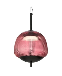 Possini Euro Design Ziva 9 Glass Led Mini Pendant Light