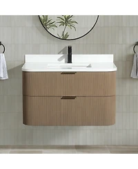 Ari Bath Chantal 36" Floating Bathroom Vanity