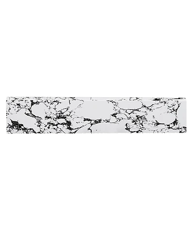 Sillysis 31/37/43/49 Inch Artificial Marble Bathroom Vanity Top with Rectangular Undermount Sink, Overflow, 4 Inch Backsplash