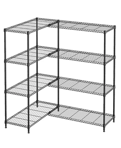 Streamdale Furniture 4-Tier Heavy Duty Metal Storage Shelving Unit