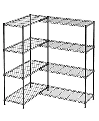 Streamdale Furniture 4-Tier Heavy Duty Metal Storage Shelving Unit