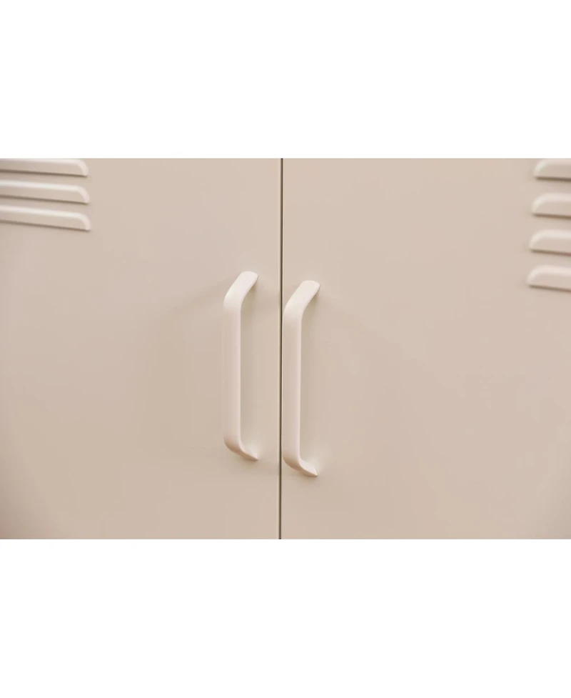 Streamdale Furniture Premium Steel Storage Cabinet with Adjustable Shelves and Leveling Feet